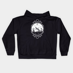 Mountains Compass Kids Hoodie